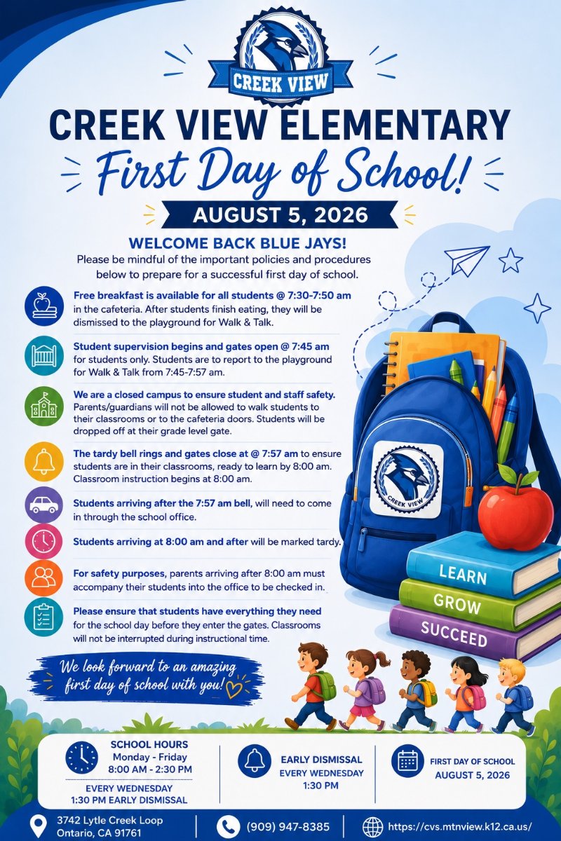 First Day of School